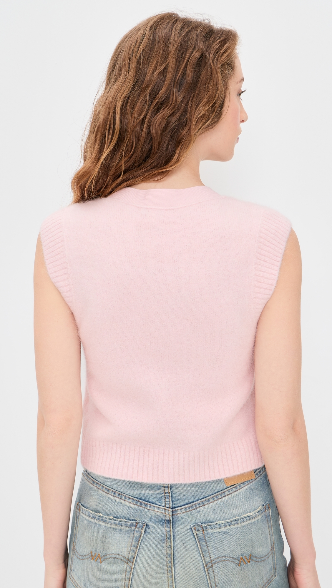 Maxine Sweater Vest Blush