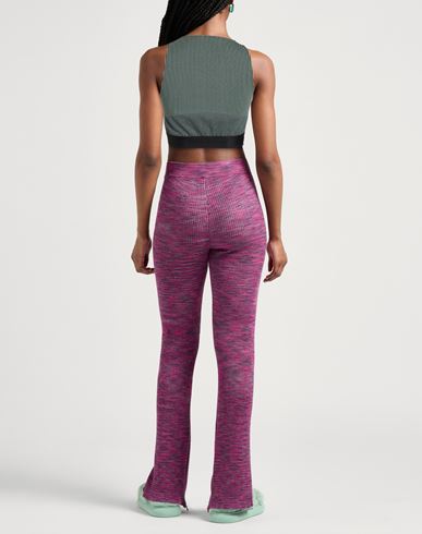 Woman Top Light green Size M/L Polyamide, Polyester, Elastane