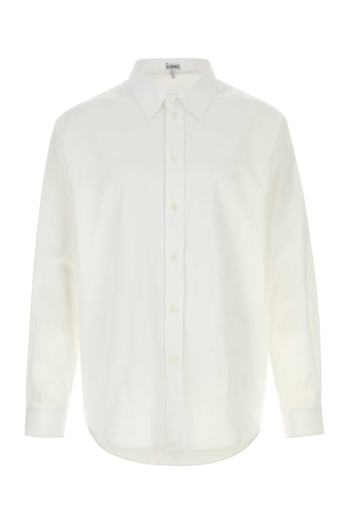 Poplin Shirt — White