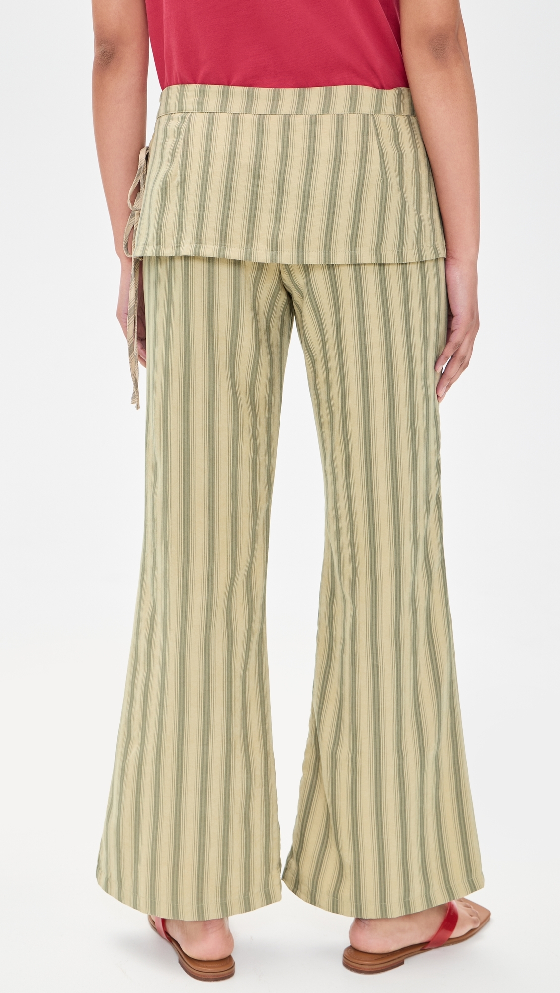 Alpine Pants Beige Stripe