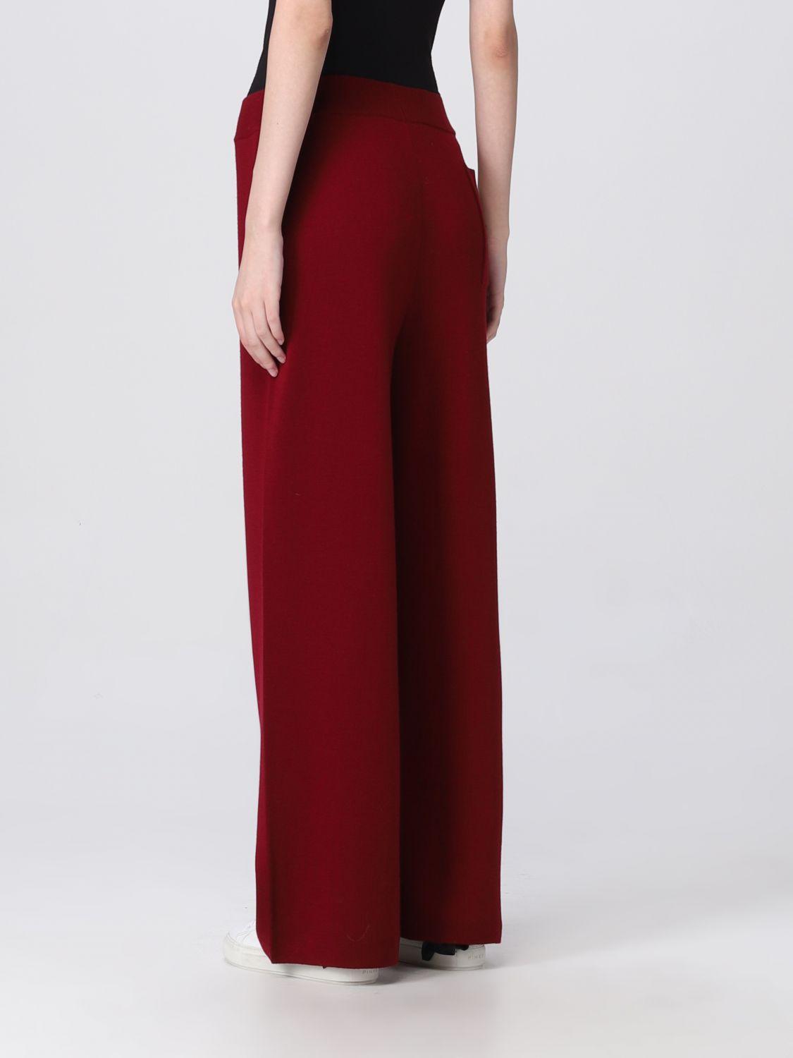 Pants Woman color Burgundy