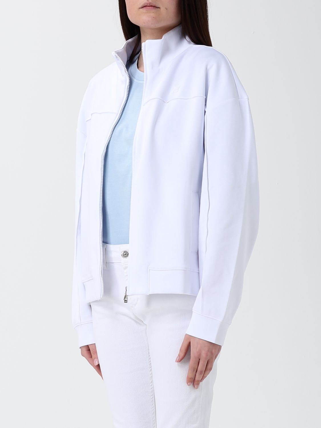 Sweatshirt Woman color White