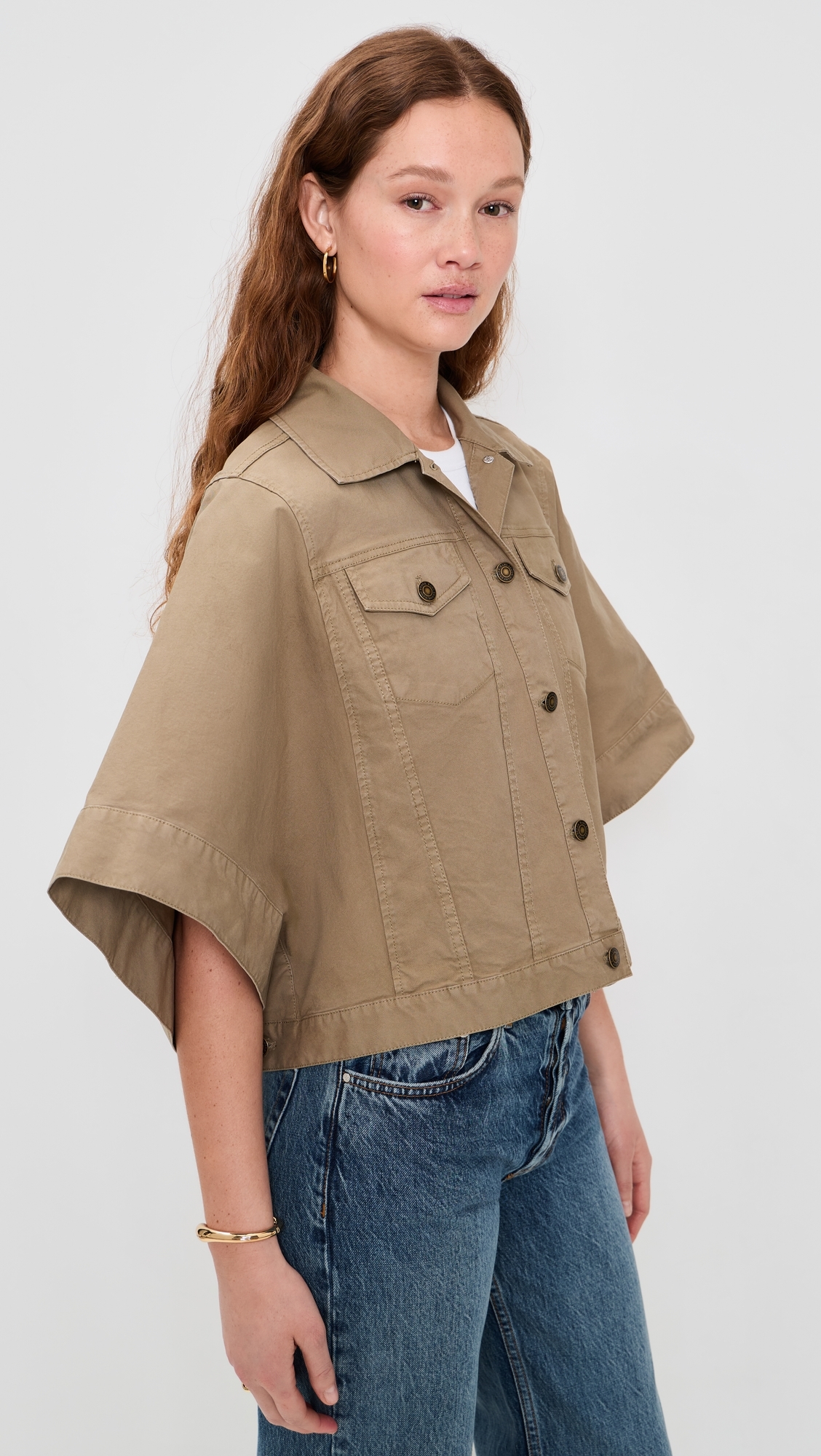 Beatrice Jacket Safari Green