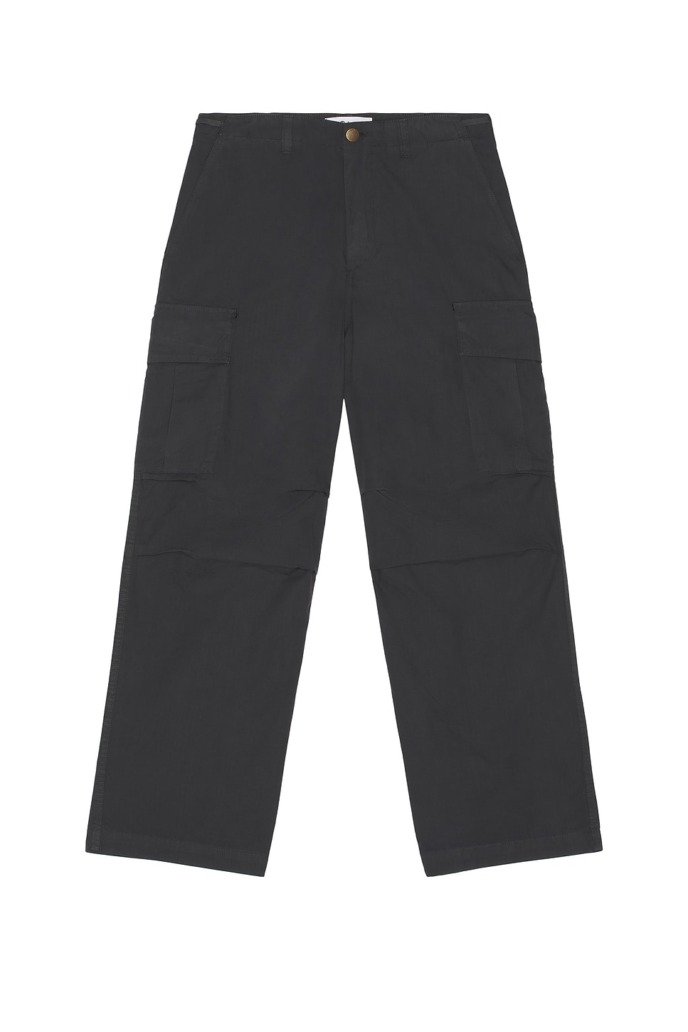 Palmes Ripstop Cargo Trousers in Charcoal - Charcoal. 52 also
