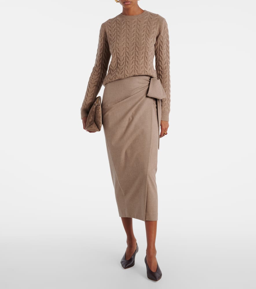 Aramis cable-knit cashmere sweater