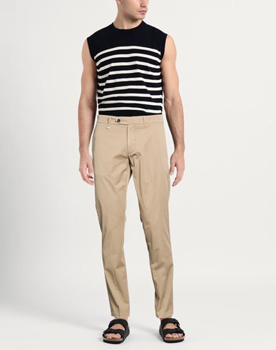 Man Pants Khaki Size 30 Cotton, Elastane