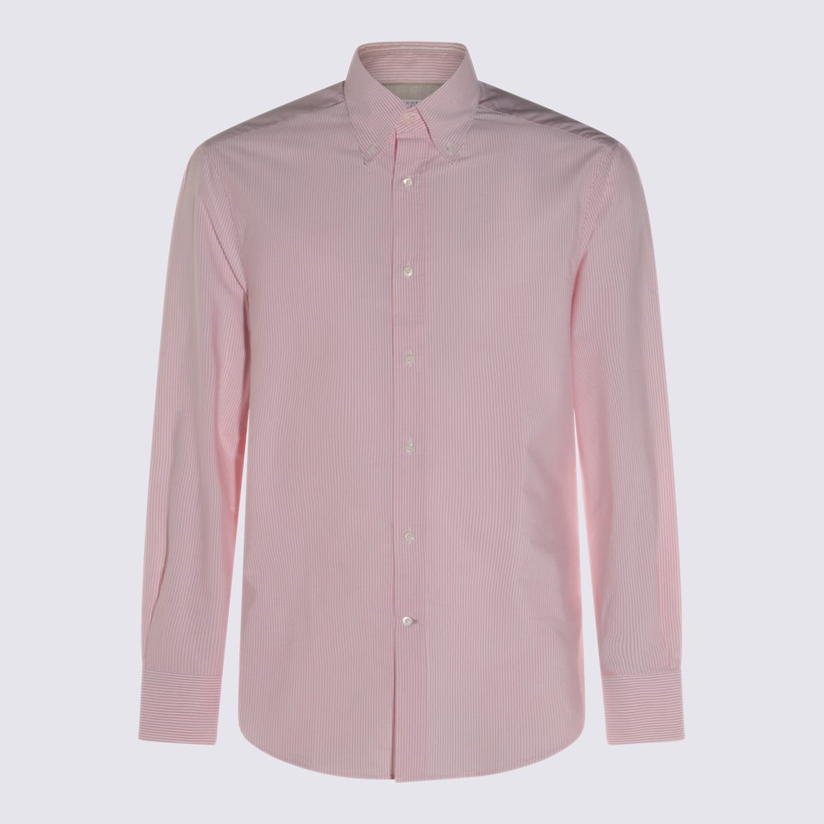 Pink And White Cotton Shirt