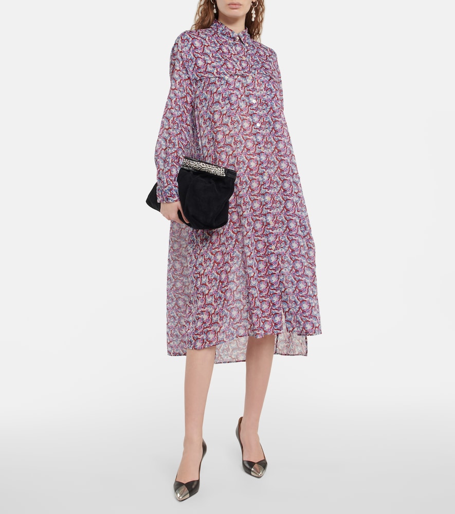Marant Etoile Eliane floral-print cotton midi dress