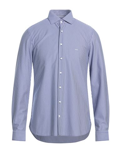 Man Shirt Blue Size 15 ½ Polyester, Cotton