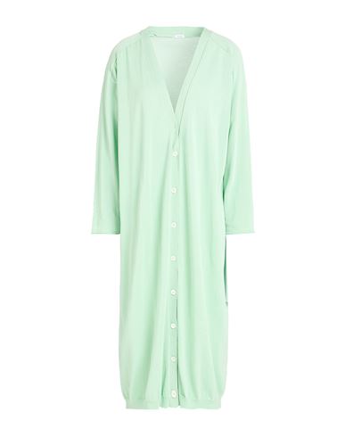 Malo Woman Cardigan Light green Size L Cotton