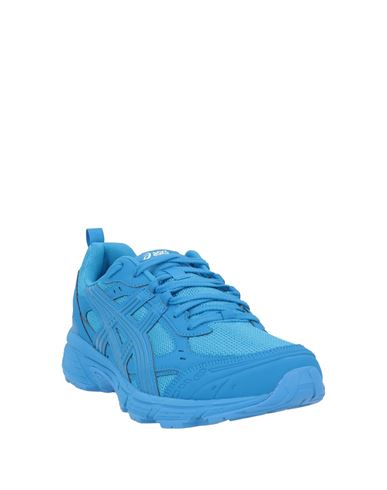 Comme Des Garçons Shirt X Asics Man Sneakers Azure Size 6.5 Textile fibers