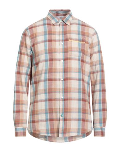 Man Shirt Chocolate brown Size M Cotton