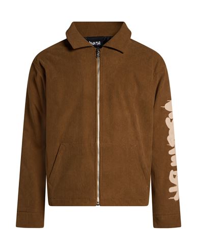 Man Jacket Camel Size M Polyester