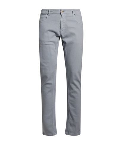 Man Jeans Slate blue Size 31 Cotton, Elastane