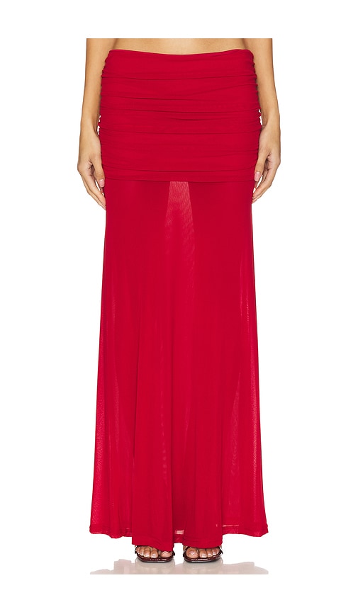Runaway The Label x REVOLVE Meila Maxi Skirt in Yellow.  XXS. Also in