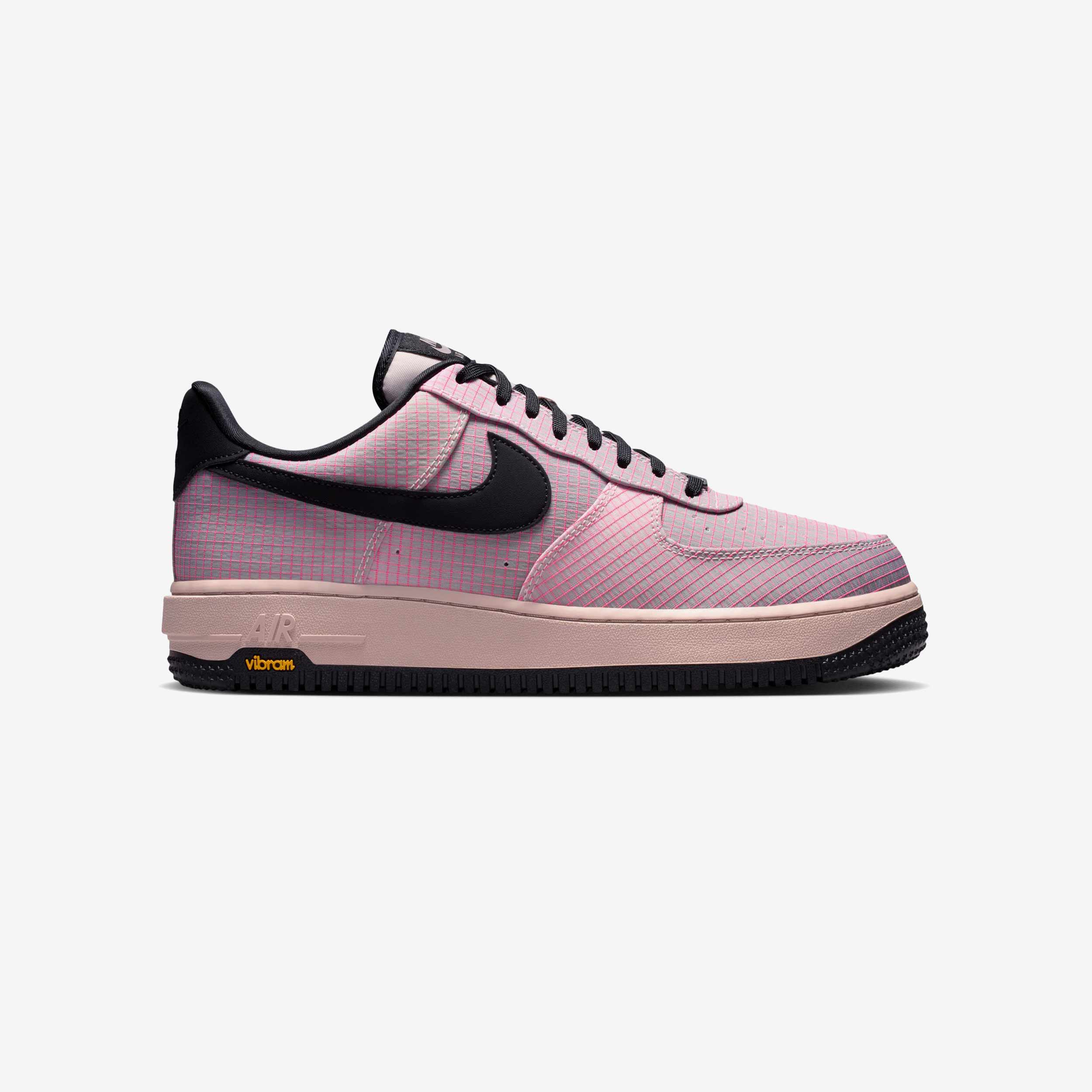 Nike Air Force 1 ' Vibram - SILT RED/BLACK-LT VIOLET ORE - unisex