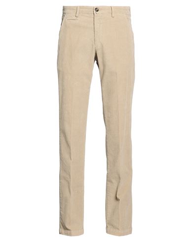 Man Pants Beige Size 29 Cotton, Elastane