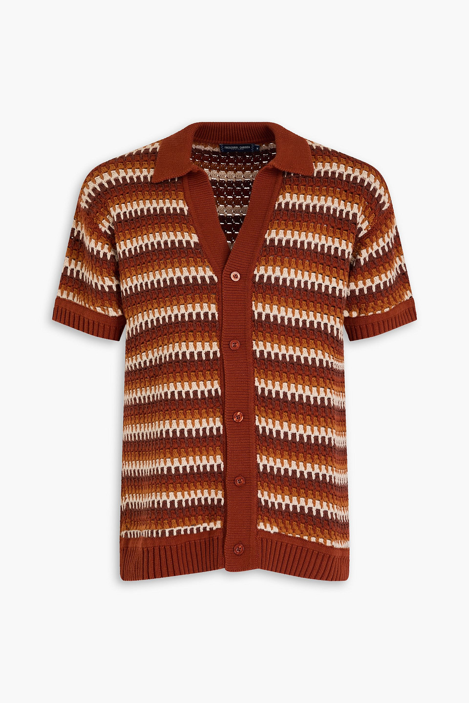 Pinto crocheted cotton shirt