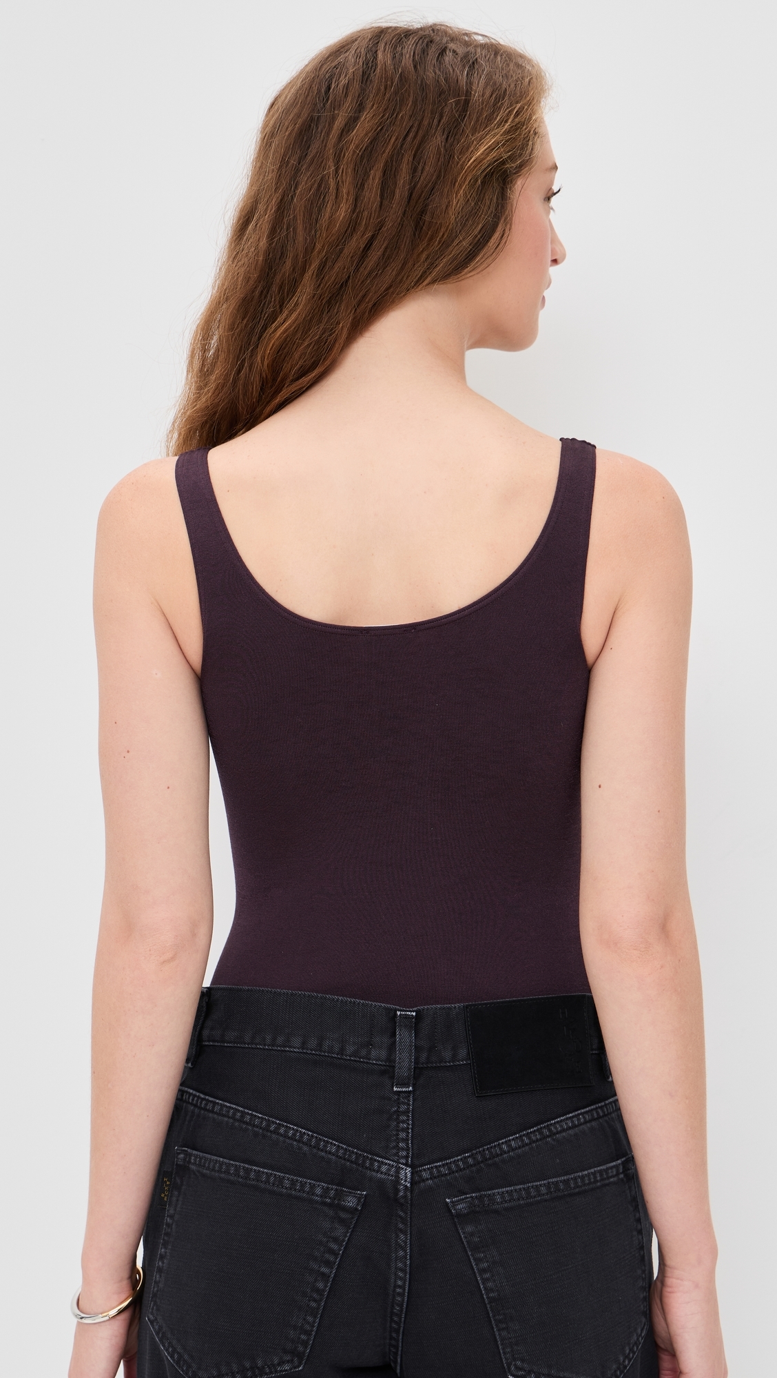 Jamaika Thong Bodysuit Wild Plum