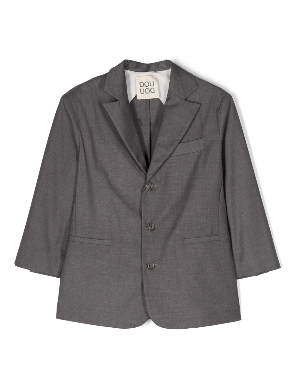 Single-breasted blazer - Grey