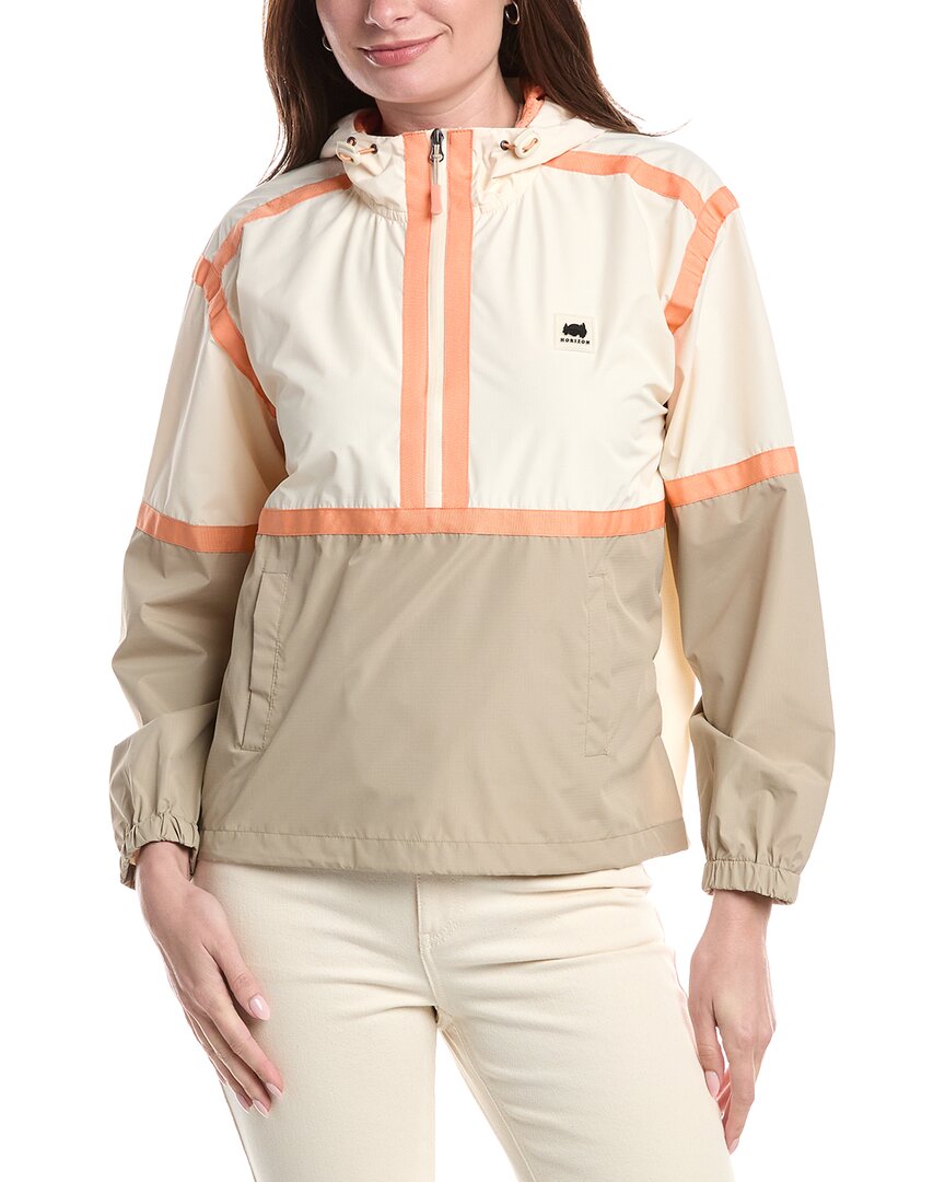 1/2-Zip Mechanical Stretch Woven Ripstop Top