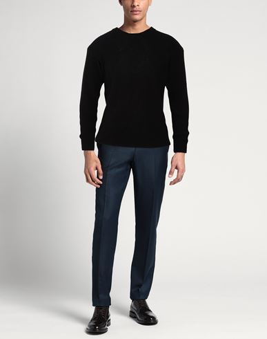 Man Sweater Black Size M Wool, Polyamide