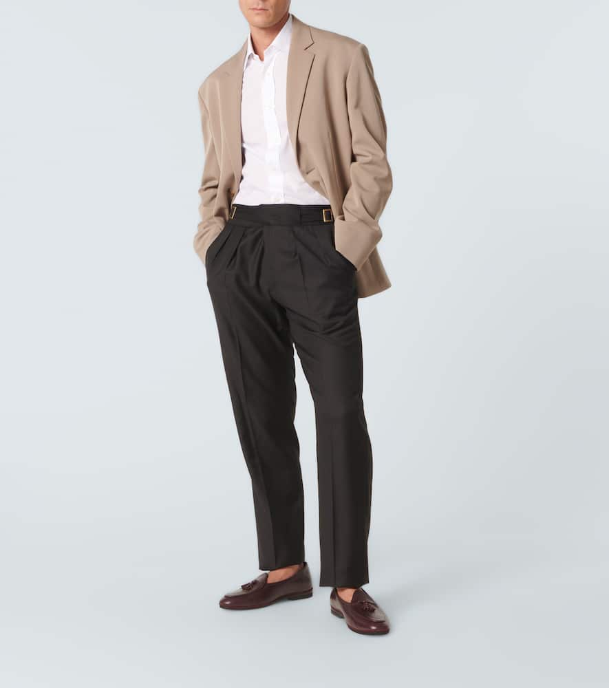 Marphy tassel leather loafers