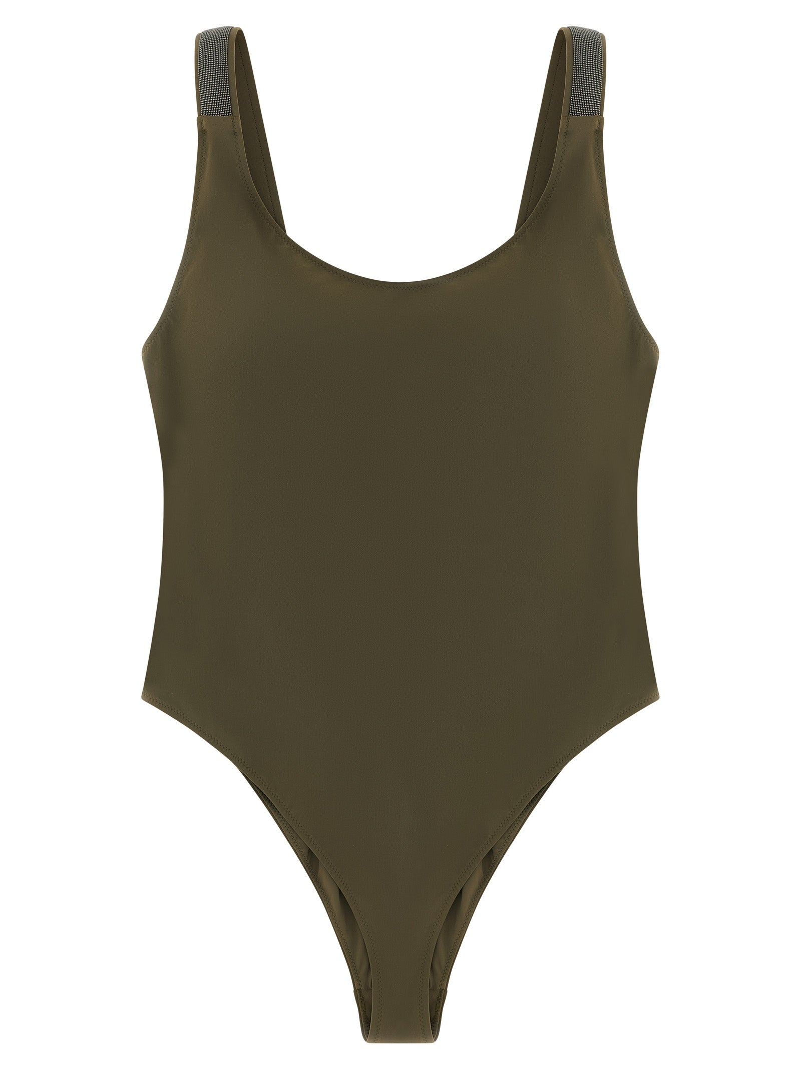 One-Piece Swimsuit — Green