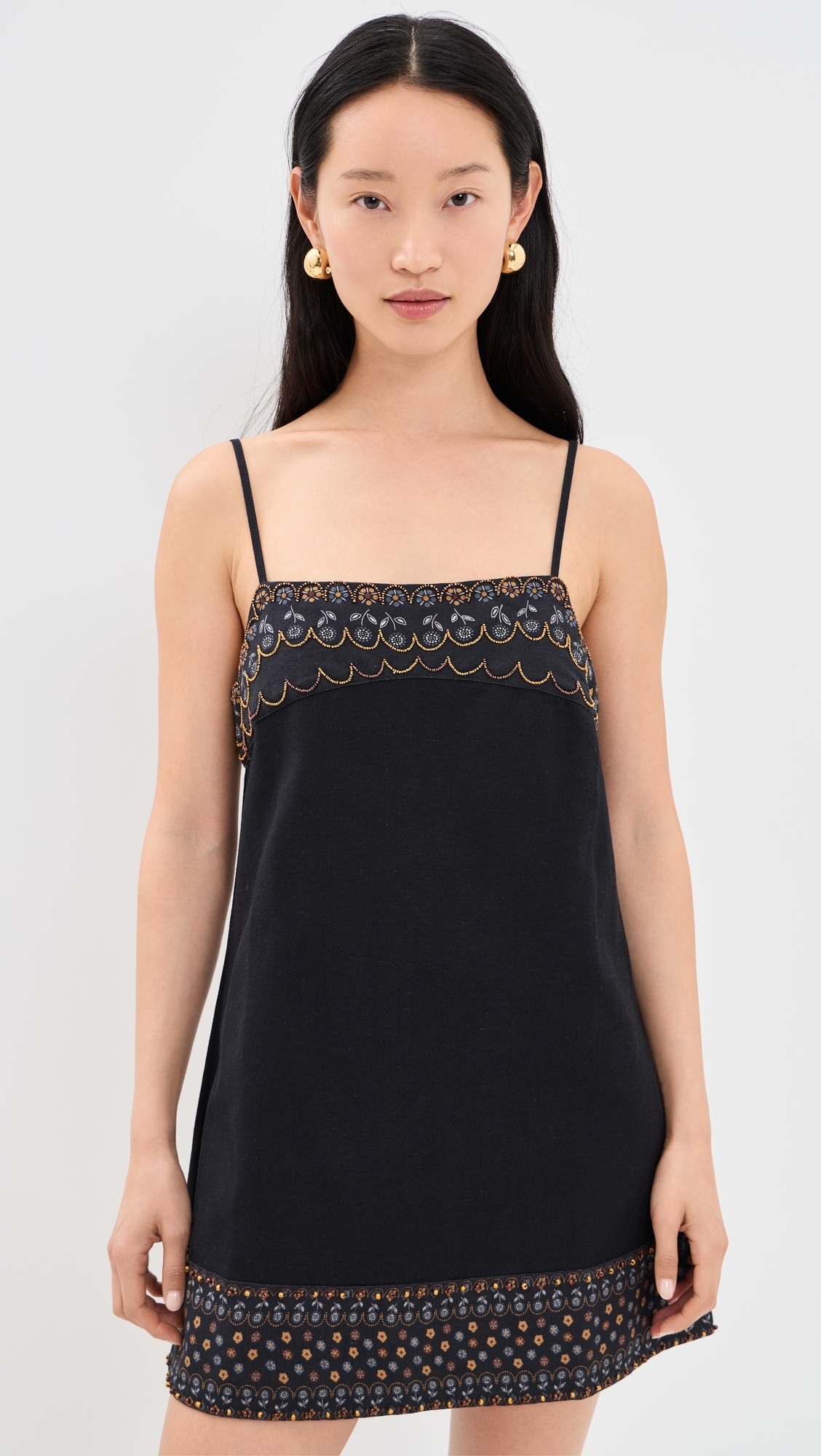 Sunspell Mini Dress Black Combo