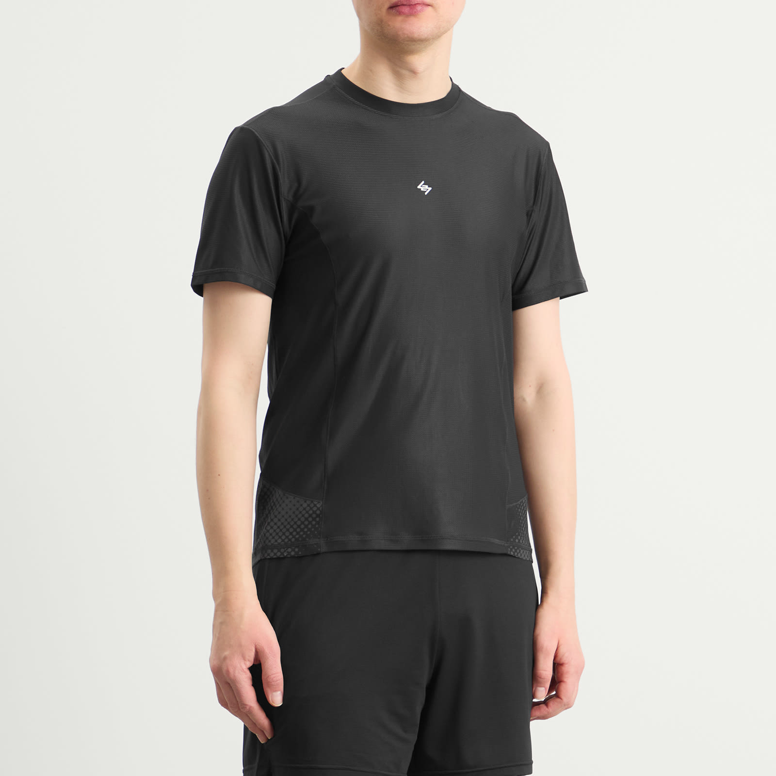 Men's Hybrid T-Shirt Black Fade Out