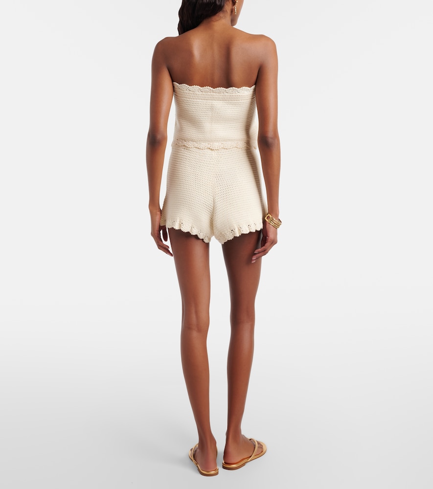Dylan crochet shorts