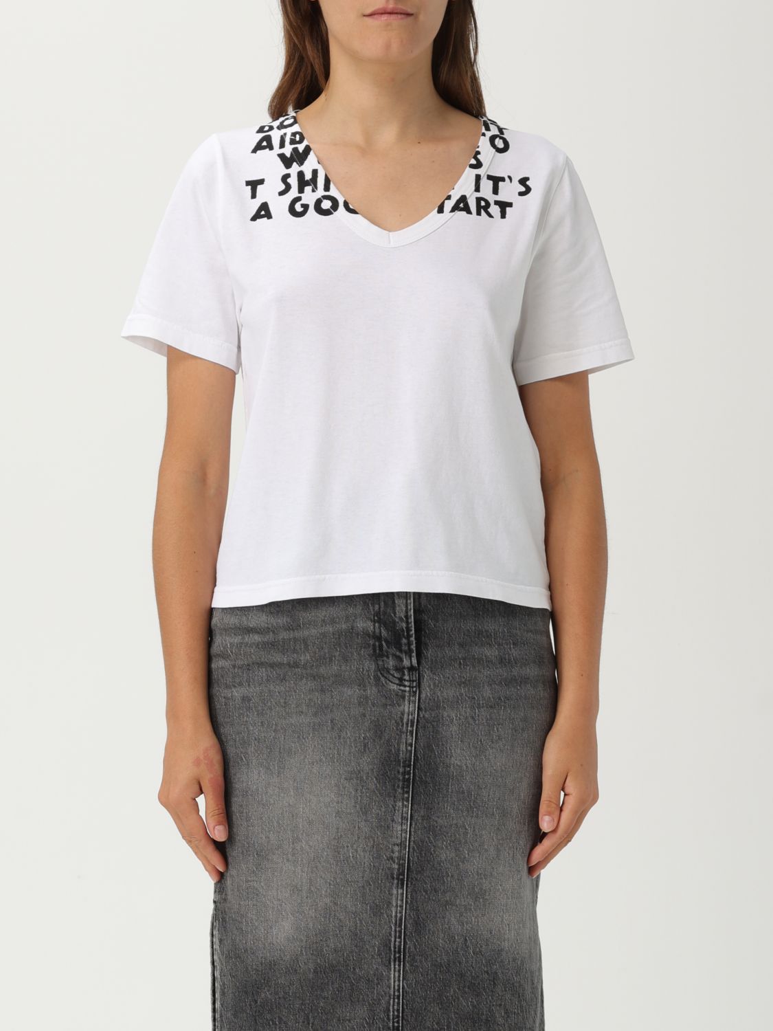 T-Shirt Woman color White