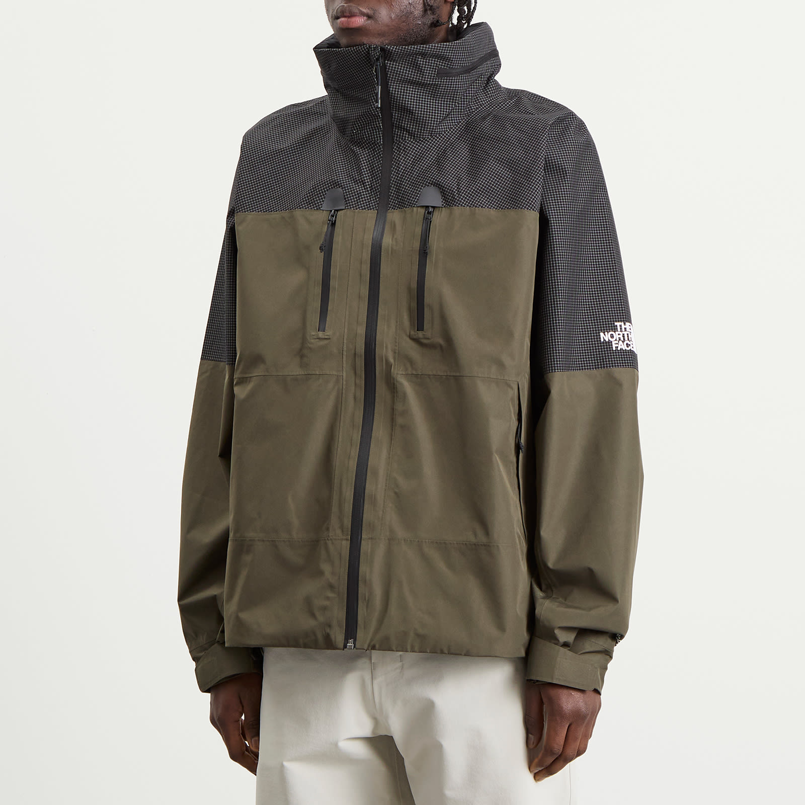 Men's HKE Devils Thumb Gore-Tex Jacket New Taupe Green/Tnf Black