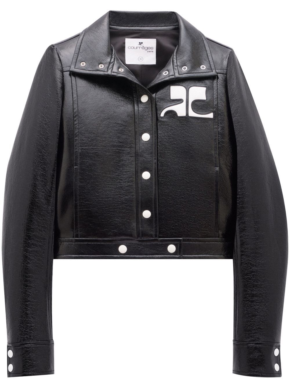 Courrèges Faux Leather Jacket for Women - Fall/Winter 2025