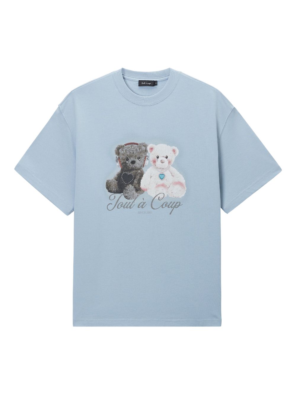 Tout a coup logo-print T-Shirt - Neutrals
