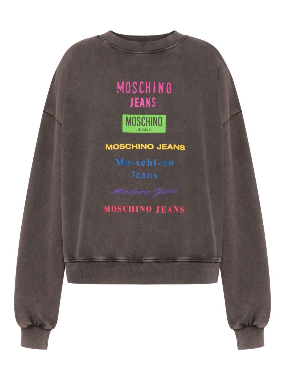 Logo-print sweatshirt - Grey