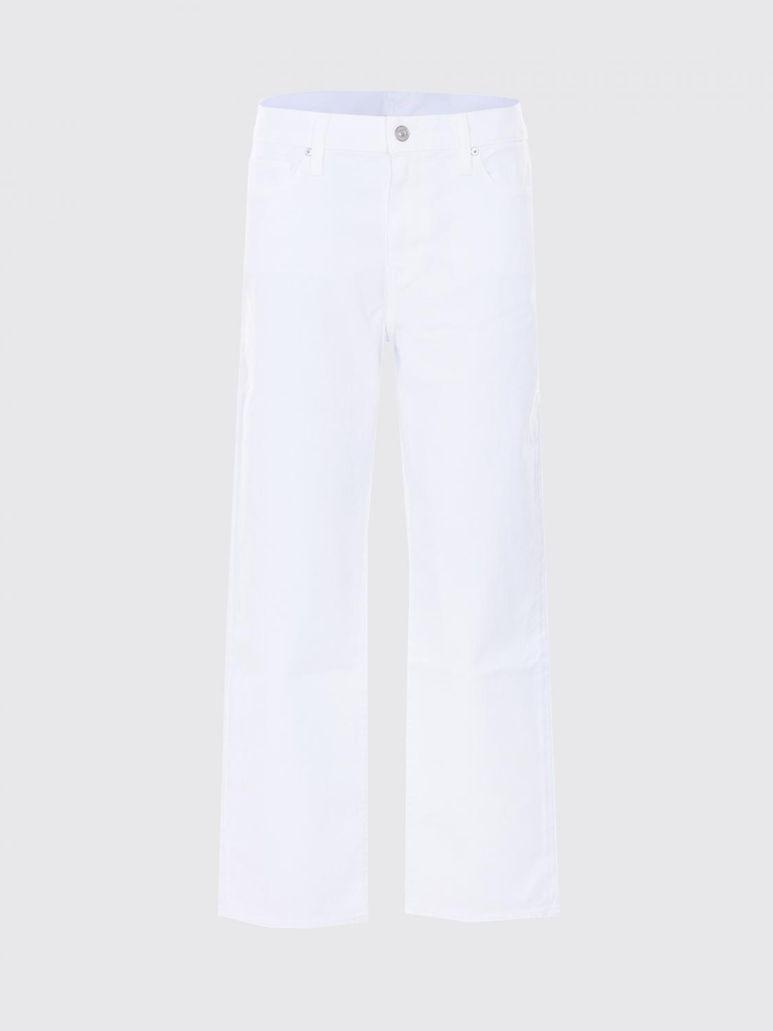 Jeans Woman color White