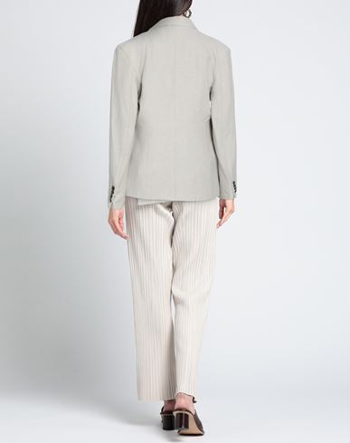 Woman Blazer Beige Size M Linen, Viscose, Elastane