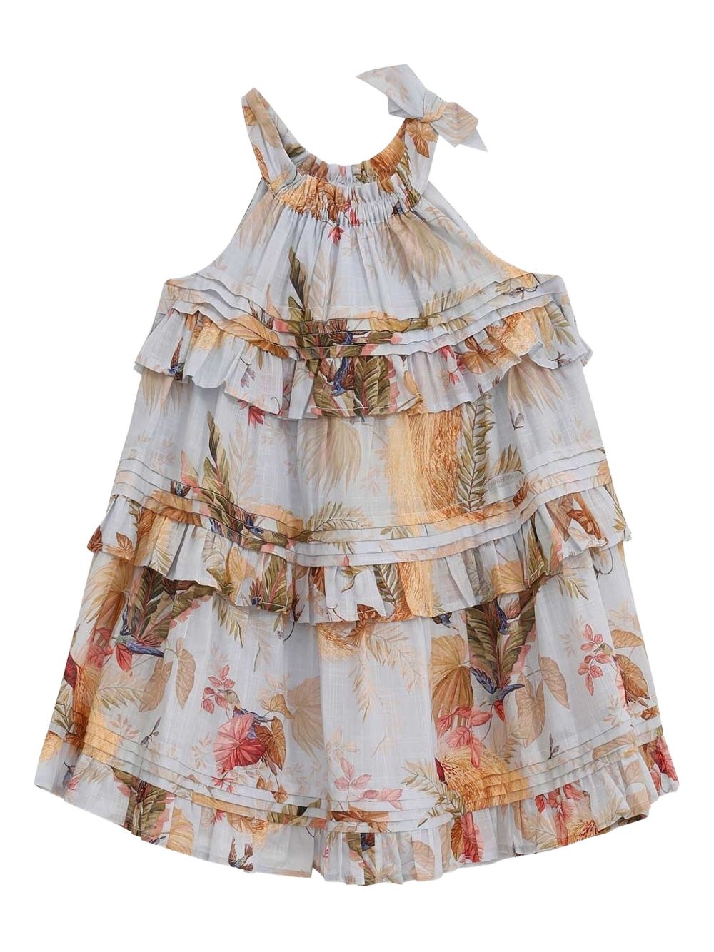 ZIMMERMANN Kids Rhiannon dress - Blue