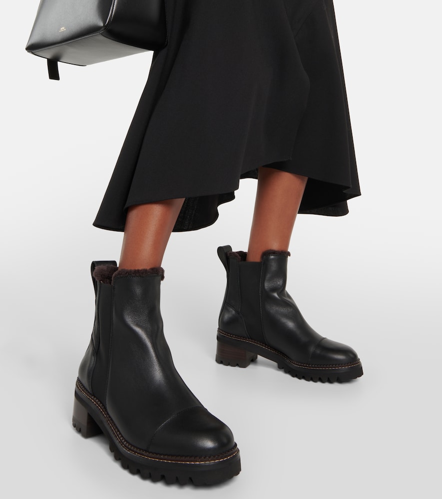 Mallory leather Chelsea boots
