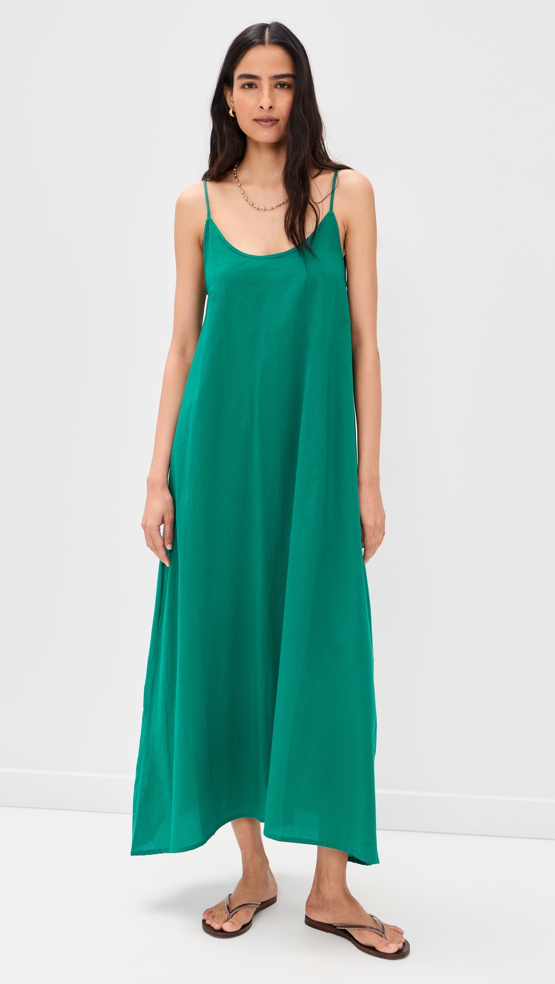 Heather Maxi Dress Solid Lawn