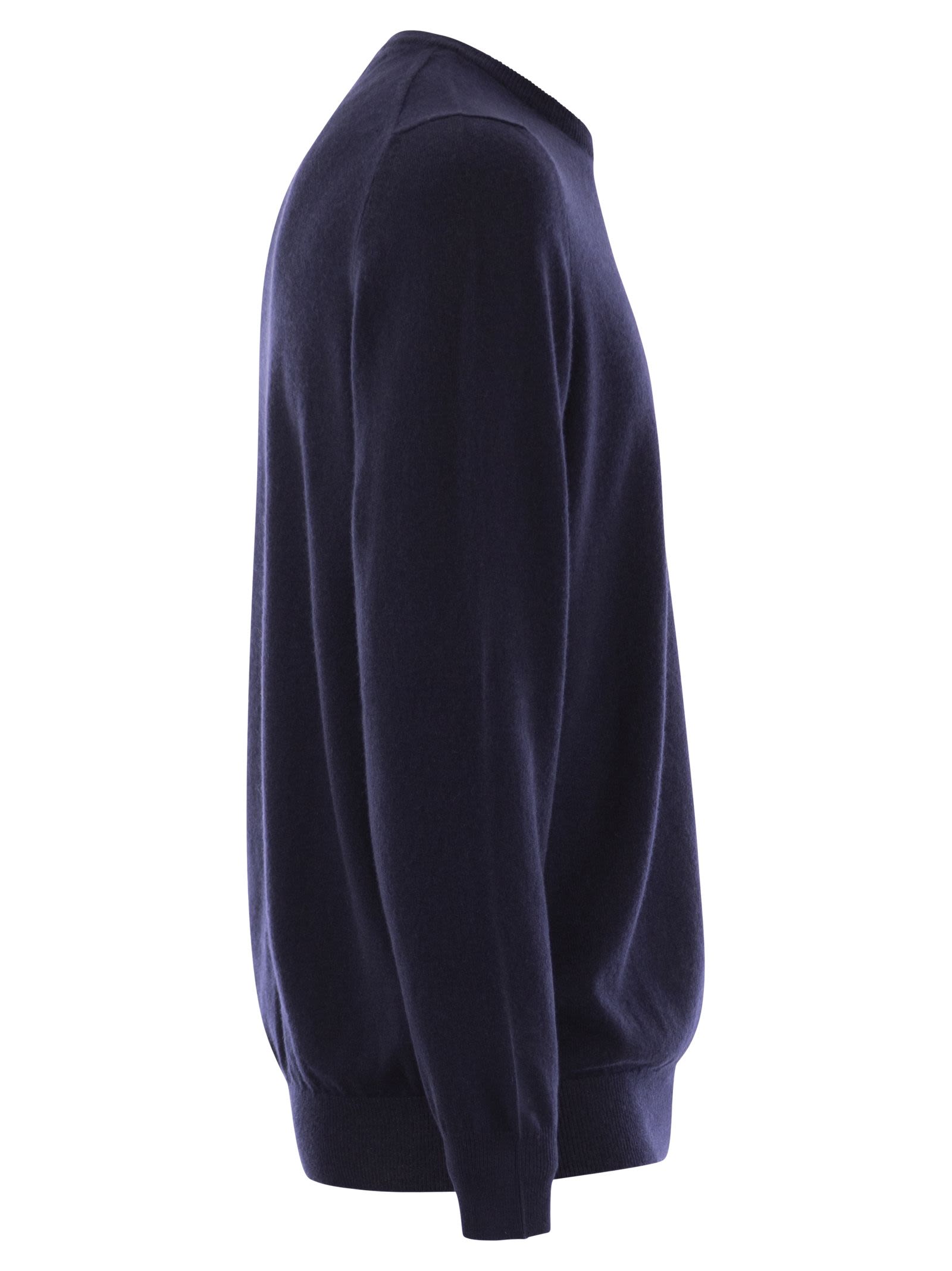 Fedeli Argentina Baby Cashmere Crew Neck Sweater