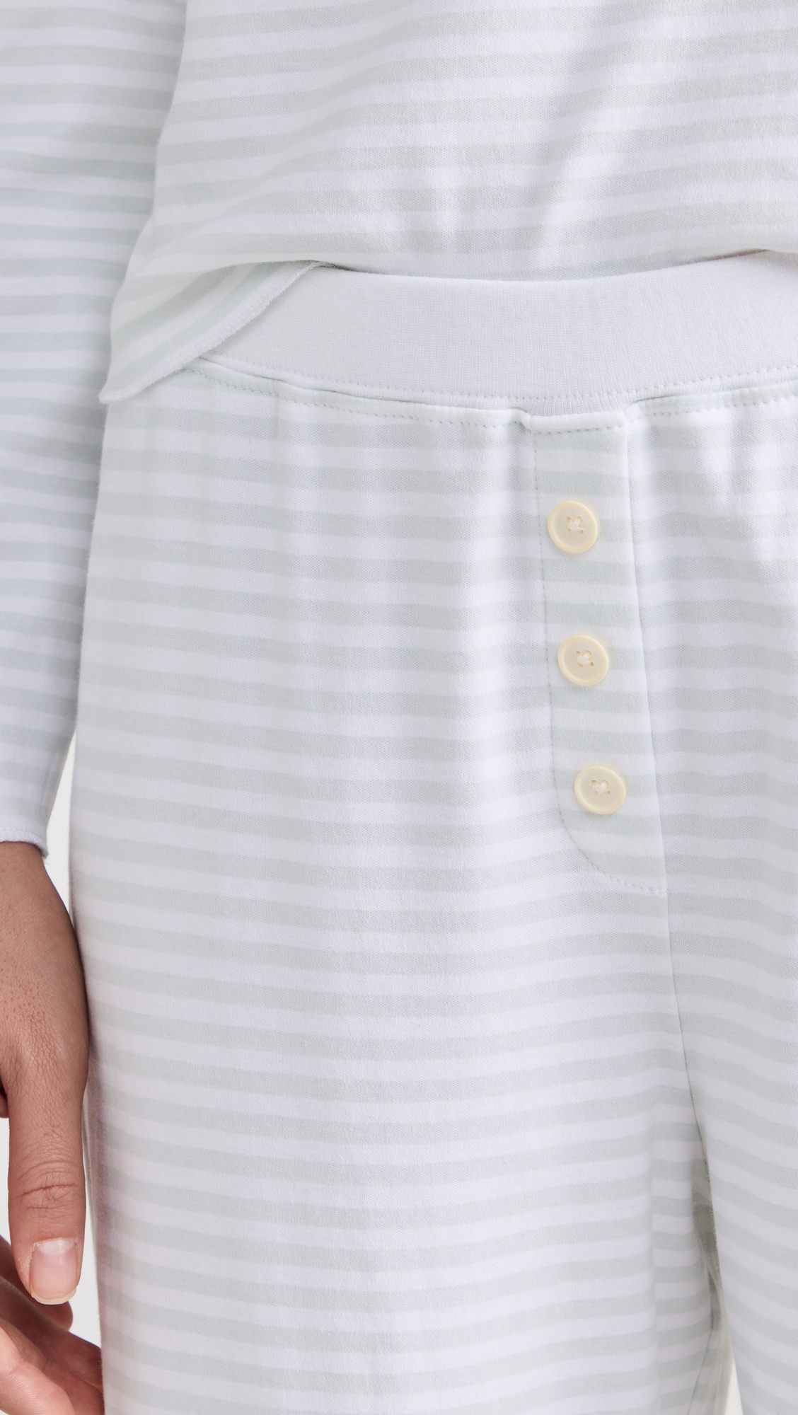 Ellie Pj Set Sky Stripe