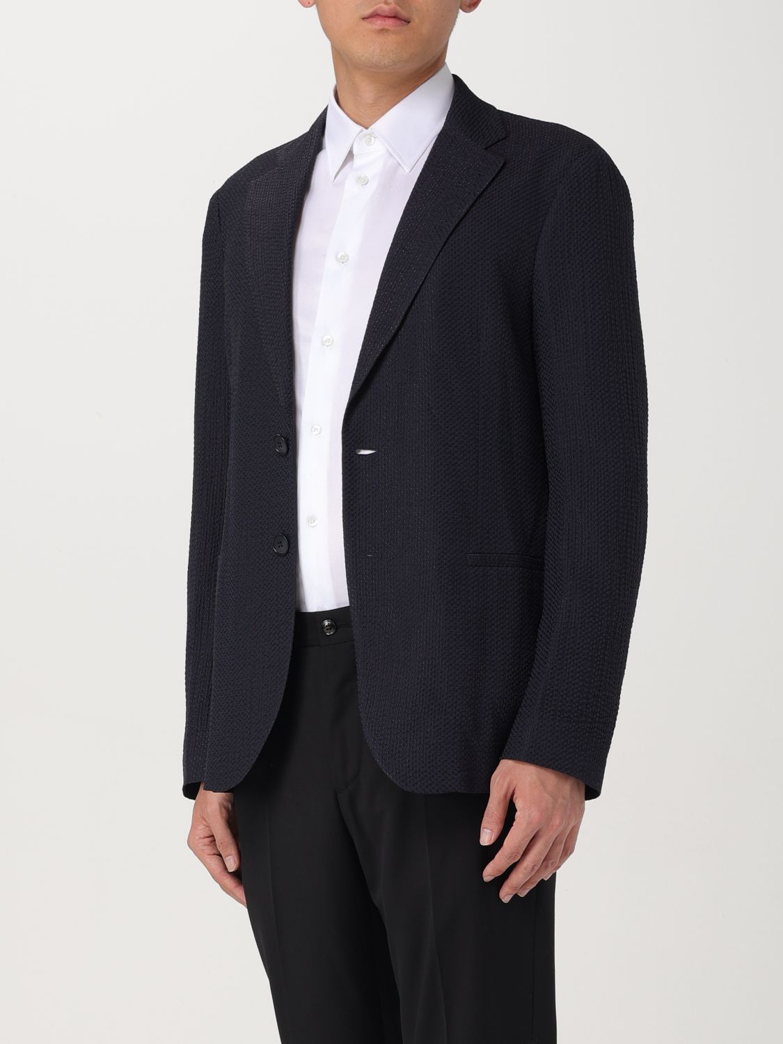 Blazer Men color Blue