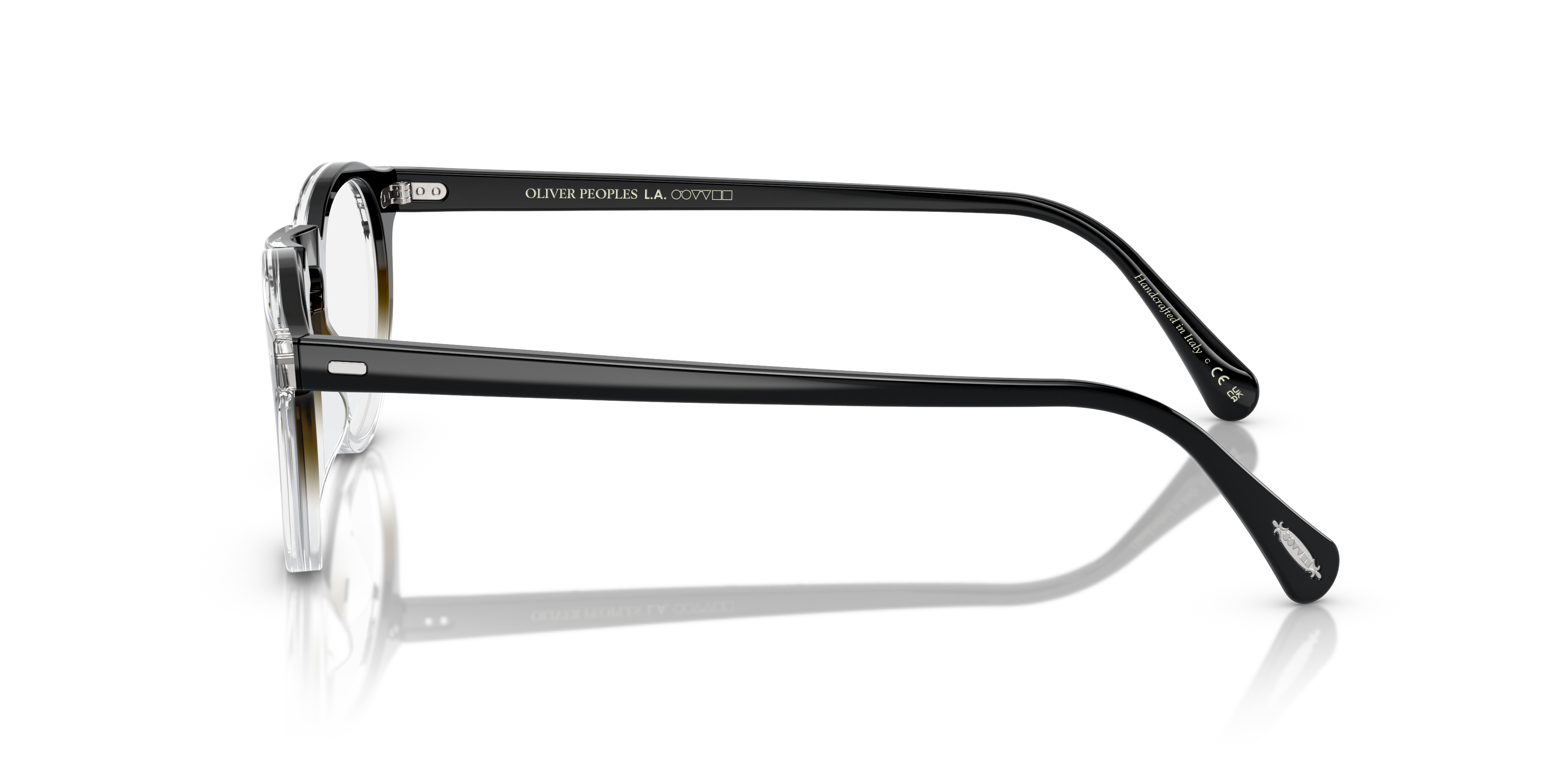 Oliver Peoples Unisex Oliver Peoples OV5186 GREGORY PECK 1751 Montature da vista Acetato Verde Trasparente Pantos Normale