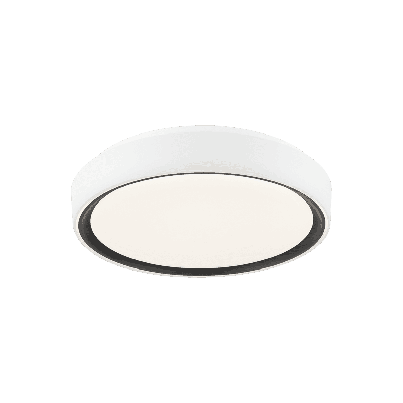 Matteo Alamus 1-Light Ceiling Light In Aged Gold Brass With White