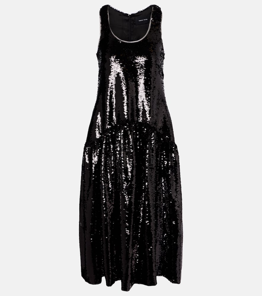 Sequined cocktail dress