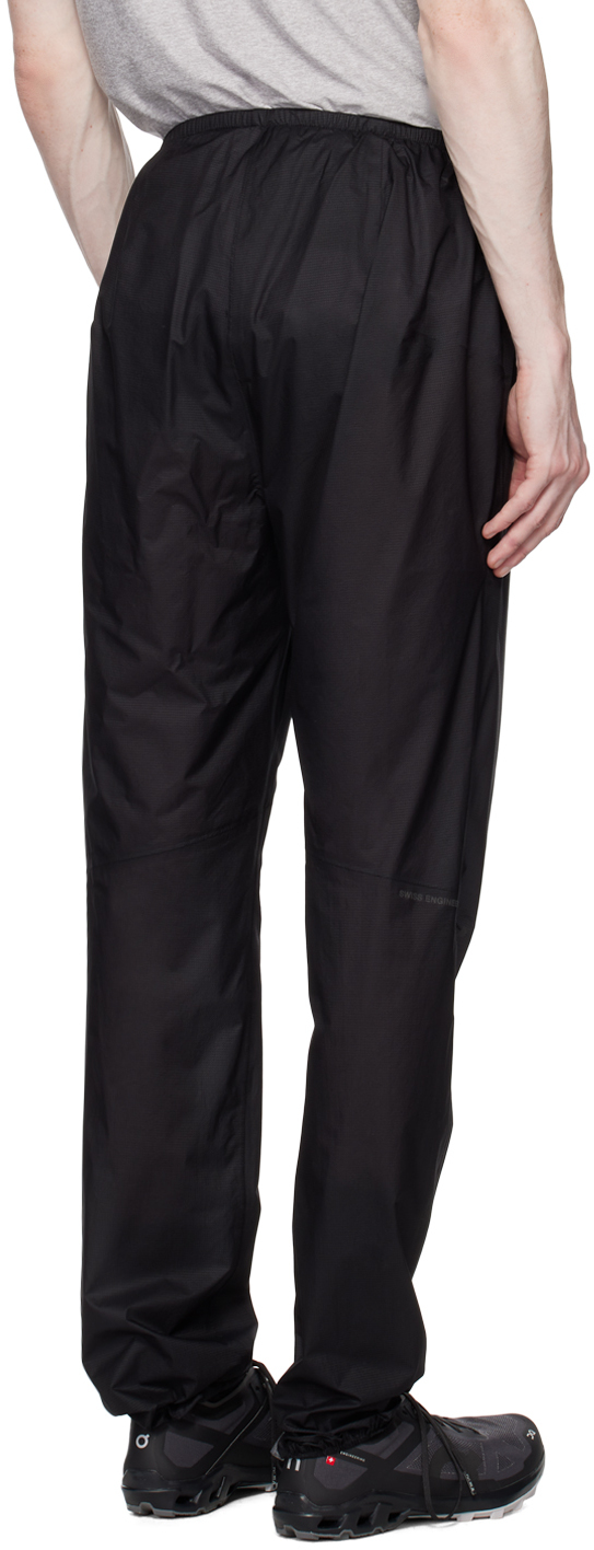 Black ultra track pants