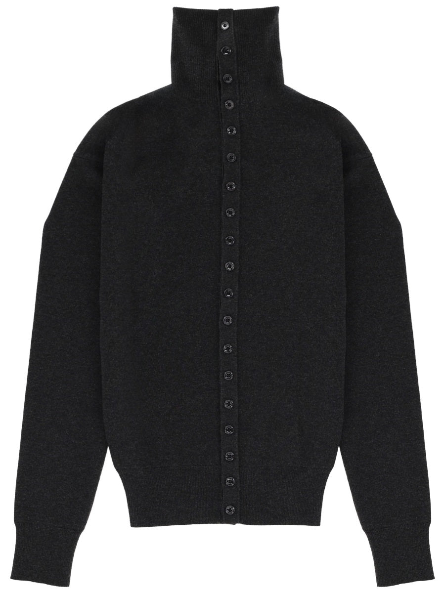 Button Fitted Cardigan