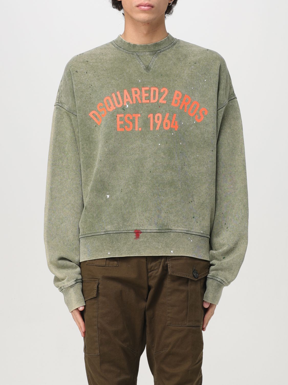 Logo-print sweatshirt - Green